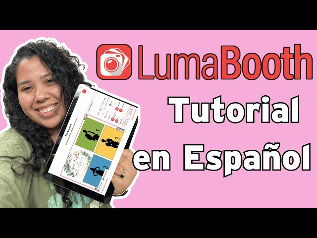Tutorial de LumaBooth para tu iPad foto booth! El mejor programa para el iPad foto booth!