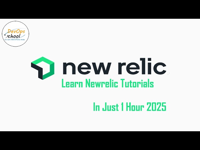 Learn Newrelic Tutorials in Just 1 Hour 2025