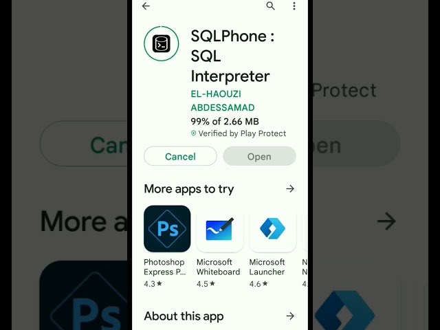 Download latest version of SQL || MySQL in phone 📱