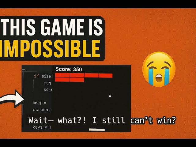 Testing My Arkanoid Game – From Rage to Cheat Mode| Python Game Dev Challenge