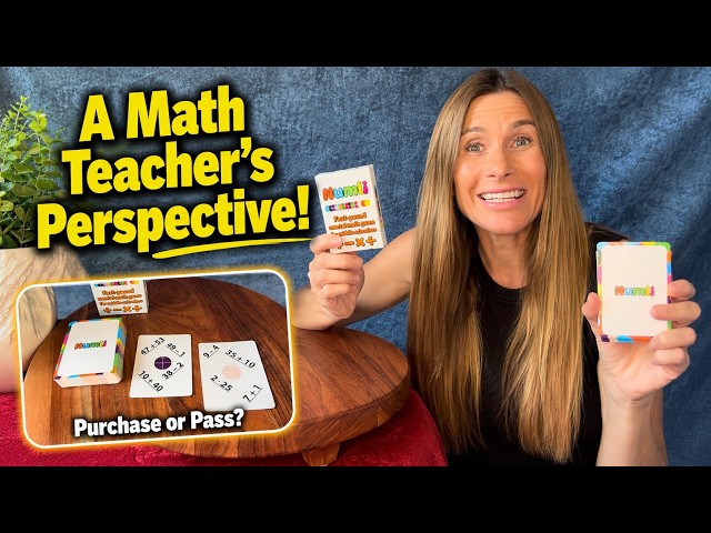 A MATH Teacher's Perspective | Numli Math Skills Card Game (Review)