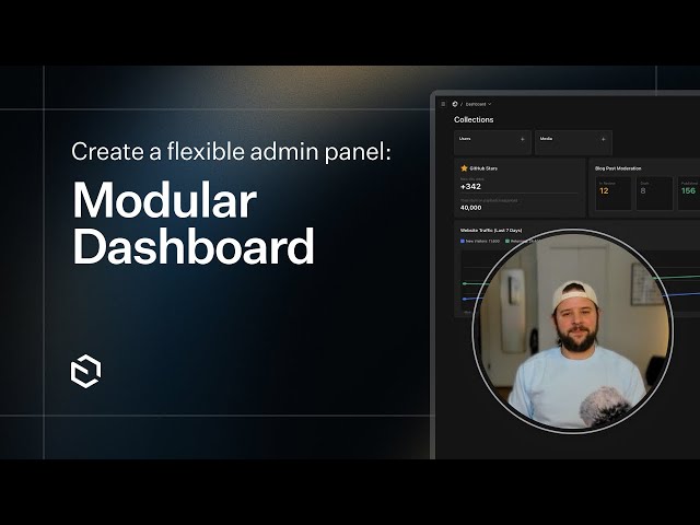 Create a flexible admin panel with the new Modular Dashboard feature