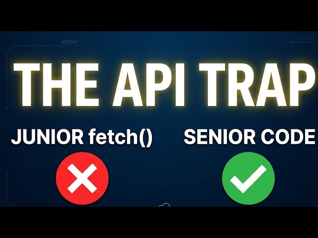 The API mistake that fails 90% of Tech Interviews.