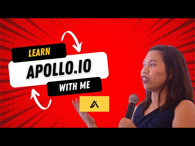 Learn Apollo.io With Me - Apollo.io Lead Generation Tutorial | April Villacin