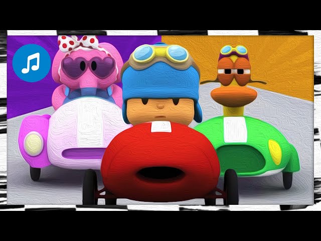 🚗 ¡Ven a la carrera! | CORRE POCOYO | Canciones Infantiles y Música para Niños | Pocoyó