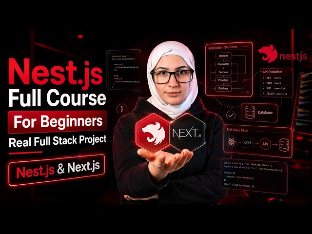 NestJS Crash Course: Build & Deploy a Real E-Commerce App with Next.js | Docker