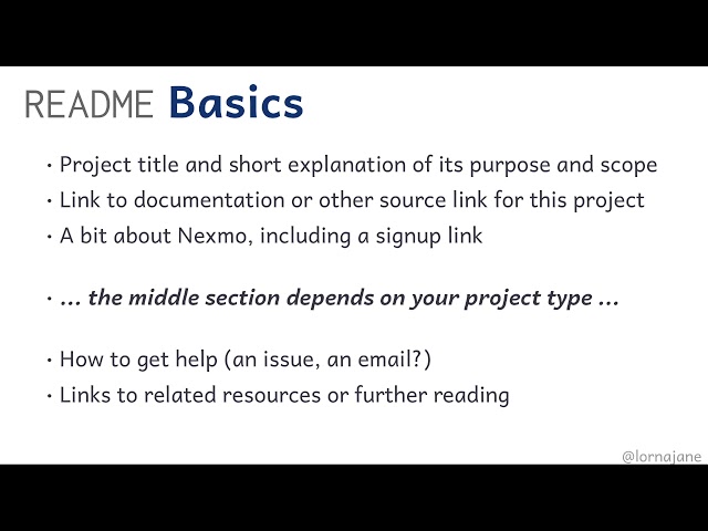 GitHub as a Landing Page | Lorna Jane Mitchell | API The Docs Amsterdam 2019