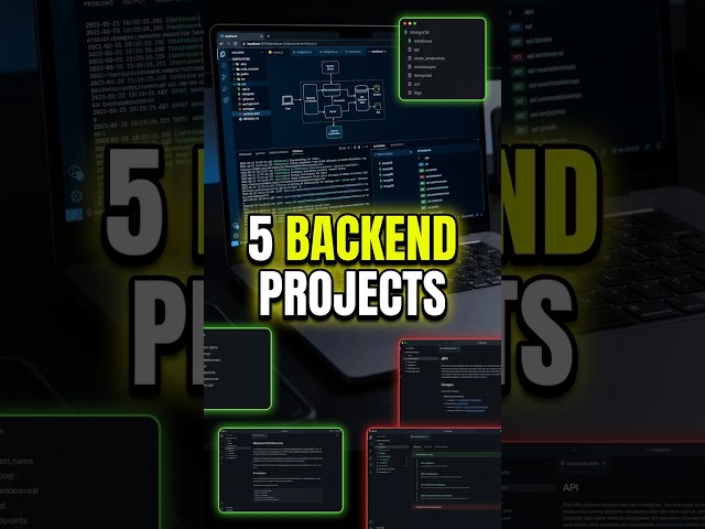 Backend Mastery Roadmap 5 Projects Every MERN Dev Should Build -From beginner to advanced(Job Ready)