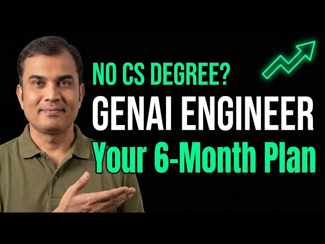 How to Become a GenAI Engineer in 2026 (The Complete Roadmap)