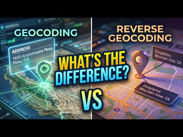 Geocoding vs Reverse Geocoding: What’s the Difference??
