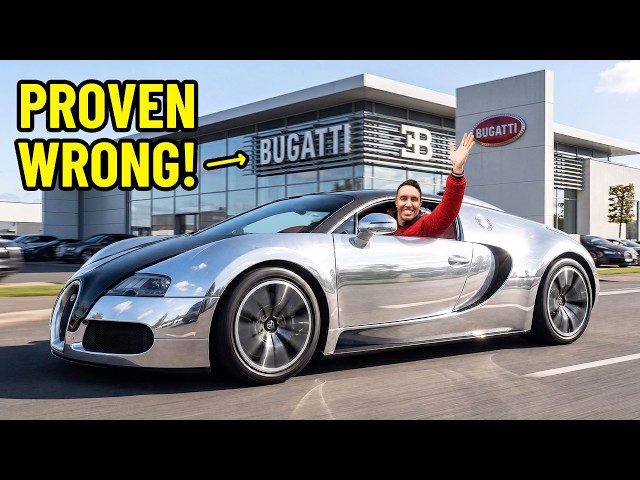 ATTEMPTING TO DRIVE MY BUGATTI VEYRON FOR THE FIRST TIME