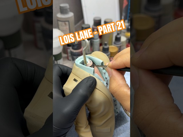 Lois Lane - Part 21 #3dprinting #design #art #asmr #3dprint #loislane #superman #shorts #tutorial