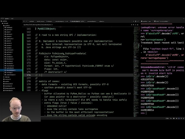 CPython Unicode Objects w. Petr Viktorin
