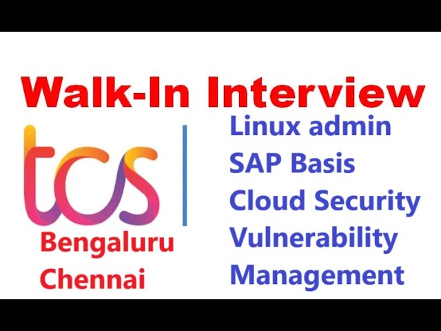 TCS Walk-in Interviews on November 16, Bengaluru ,Chennai || KrishIT Ameerpet Hyderabad ||