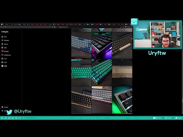 [ENG/ESP] - Uryftw - Mi PRIMER DIRECTO EN YOUTUBE - Montaje teclado TKD Cycle8 Ruby HE para gaming!