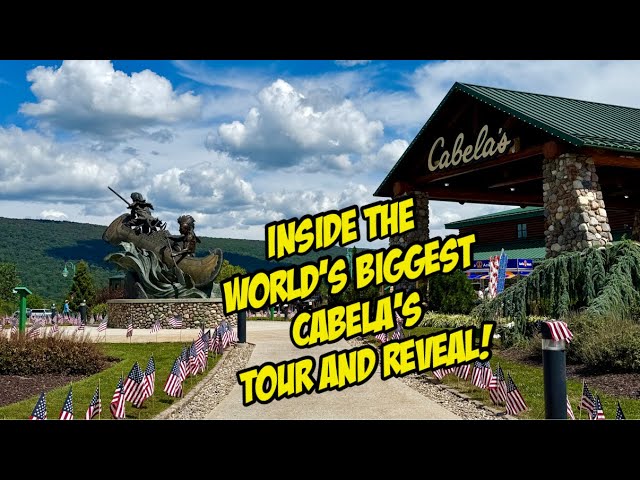 Artículos de aventura disponibles en Cabela's Hamburg | Visita completa a la tienda + presentación