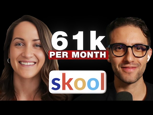 How She Built A $61,000/Month Skool Community (Copy This)