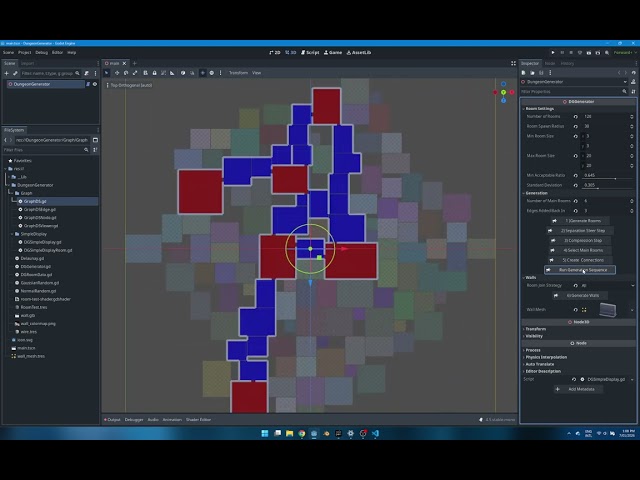 Max n Jackson :: SIde Project #14 - Procedural Dungeon Generation