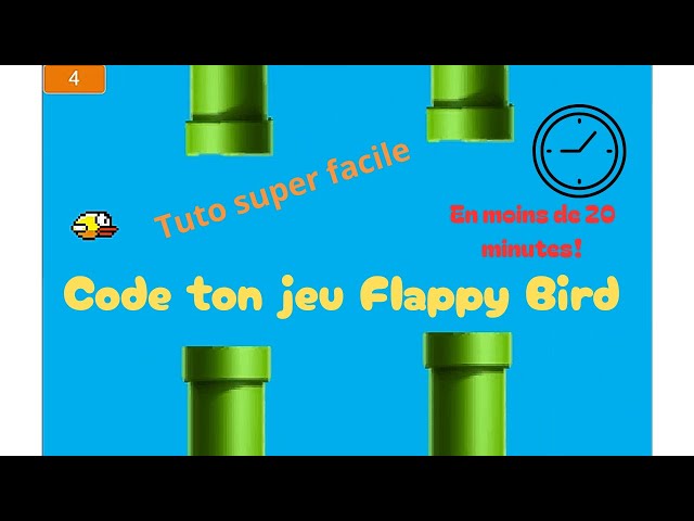 Comment faire Flappy Bird dans Scratch 😱 en moins de 10 minutes