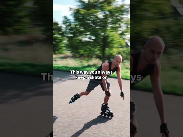 I even used this technique on frozen road parts 😅 This is how you skate nasty bricks or bad surface.
