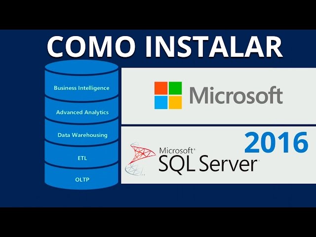 How to Install SQL Server 2016 and Management Studio