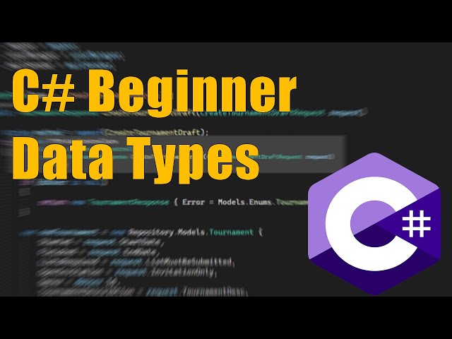 Absolute Beginner C# - Data Types