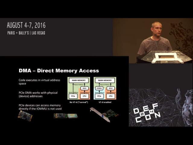 DEF CON 24 - Ulf Frisk - Direct Memory Attack the Kernel