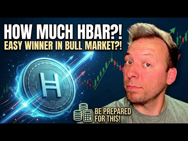 HEDERA - How Much HBAR Do You Need?! Easy Winner in the Bull Market?!