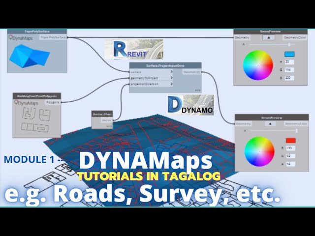 TAGALOG VERSION - REVIT DYNAMO for BEGINNERS (DYNAMAPS Part 2)
