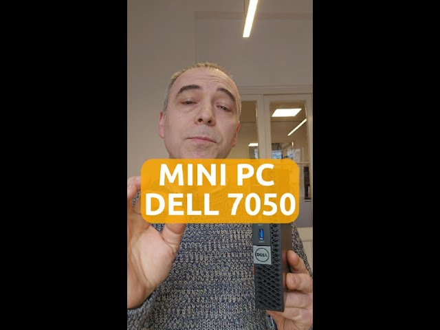 Mini Pc Dell 7050 - Procesador i5-6500T + 8Gb Ram y Ssd 256Gb