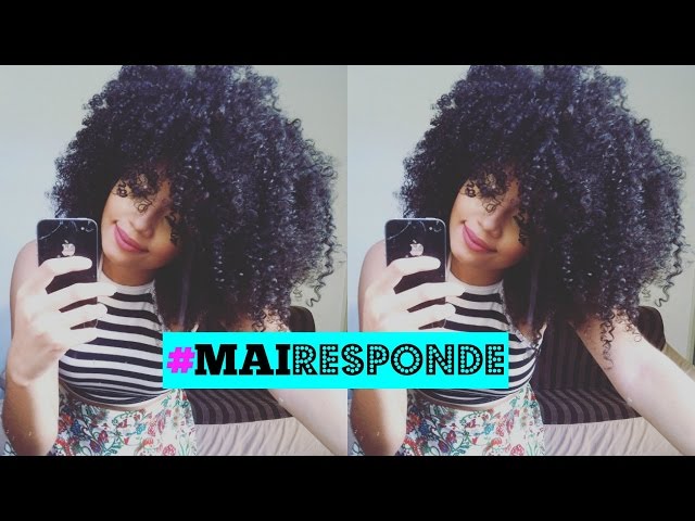 #MaiResponde DÚVIDAS SOBRE MEU CABELO | TINTURA, VOLUME, TRANSIÇÃO...