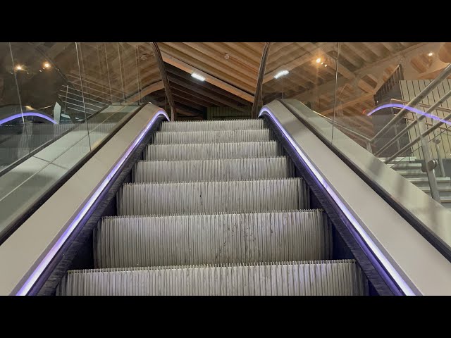 Schindler Escalators at Hopwood Park Services in Near Birmingham.