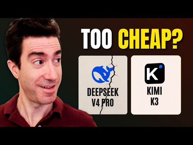I Tried to Beat Claude With Open Source Kimi K3 & DeepSeek V4 Pro