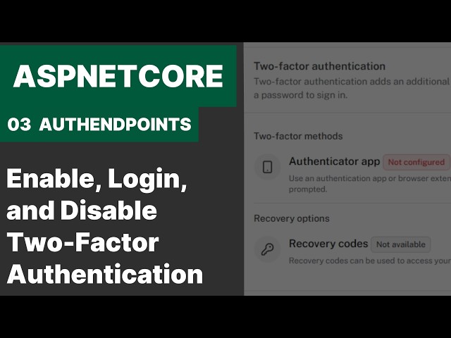 AuthEndpoints Example: Two-Factor Authentication