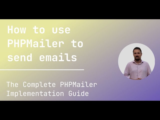 PHPMailer Tutorial: Debugging, Error Handling & Secure SMTP Setup (with UniOne SMTP)