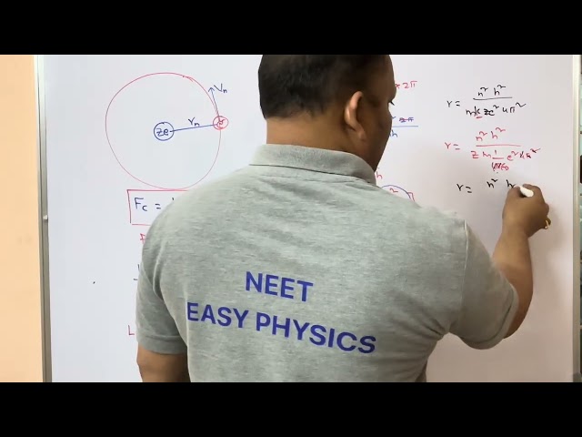 Velocity,radius and time period :Part 2(atoms)