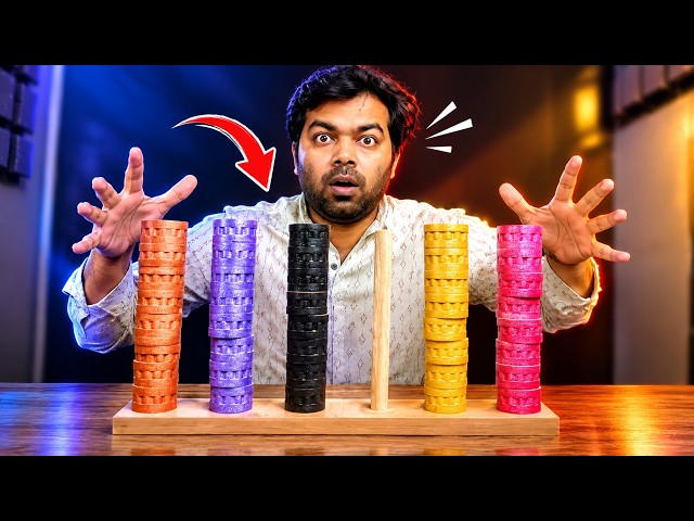 Color Stack | Spectrum Shift 🌈 Satisfying Wooden Block Sort ASMR