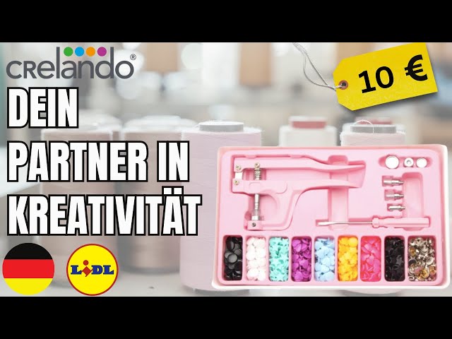 DRUCKKNOPF-SET MIT ZANGE CRELANDO DEUTSCHLAND DEUTSCH LIDL