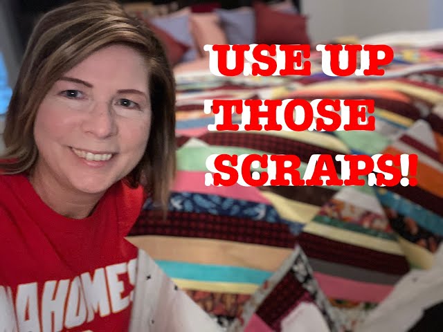 Even MORE Scraps! ♻️ v22.02 | Use Up Scraps | Strip Quilting | Fast Quilt Projects | Quilt in a Day