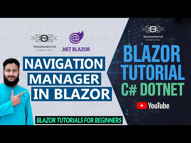 Navigation Manager In Blazor | Routing and Navigation In Blazor | Dotnet Blazor | C# (Hindi/Urdu)