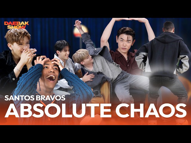 SANTOS BRAVOS x Eric Nam = Absolute Chaos😵‍💫 | DAEBAK SHOW