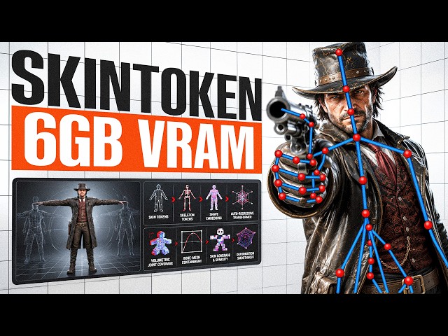 Free AI Rigging Runs Locally on 6GB Vram!