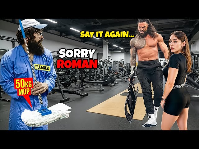 ELITE Weightlifter ANATOLY Lifts 50KG Mop in the Gym… Everyone Was Shocked! 😱💪🧹#3