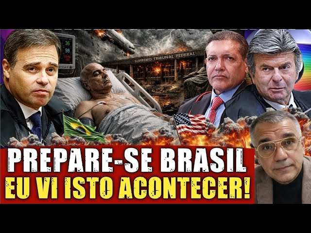 PREPÁRATE BRASIL: ¡VI QUE ESTO SUCEDERÁ EN EL STF! - Apóstol entrega fuerte revelación en vivo
