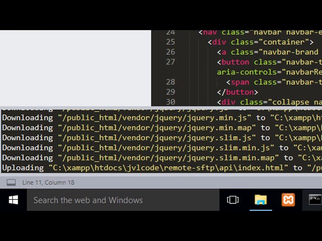 SFTP/FTP in Sublime Text Editor in Tamil |  JVL code