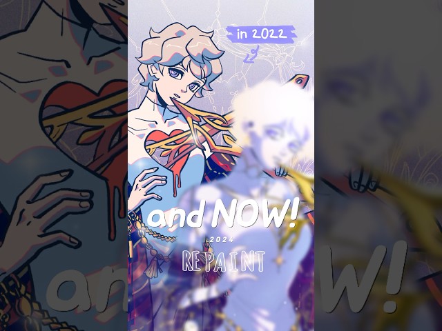 펜타가드PENTAGOD 2주년 기념 일러스트 리메이크! #oc #timelapseart #digitalart #repaint