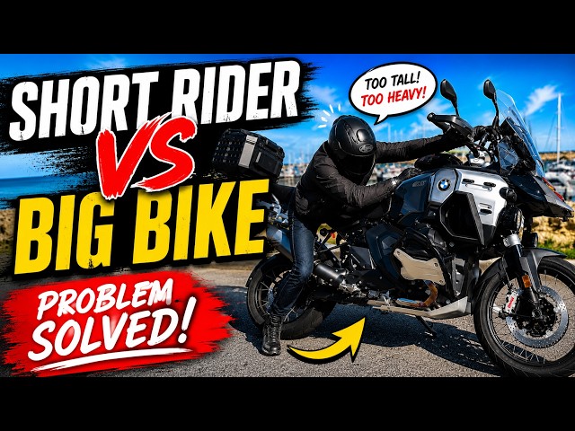 Struggling with a tall bike - PROBLEM SOLVED