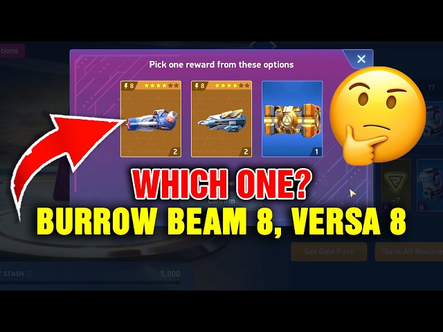 Burrow Beam 8 vs Versa 8: Which One Should You Choose? | Mech Arena