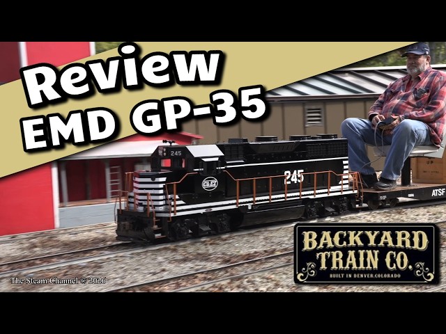 Backyard Train Company GP-35: Let’s See What She’s Packing for $15,600