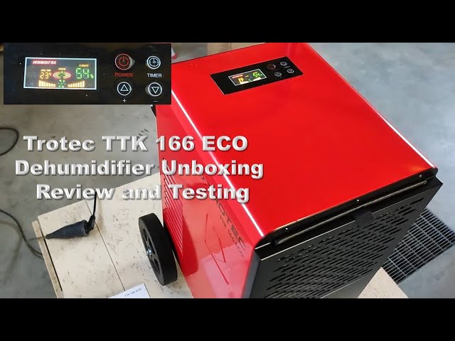 Trotec TTK 166 ECO unboxing and test